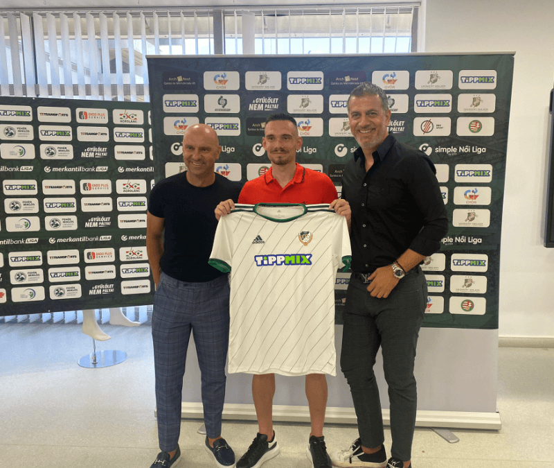Utánpótlás-válogatott középpályást szerződtetett az ETO FC Bencze Márk személyében